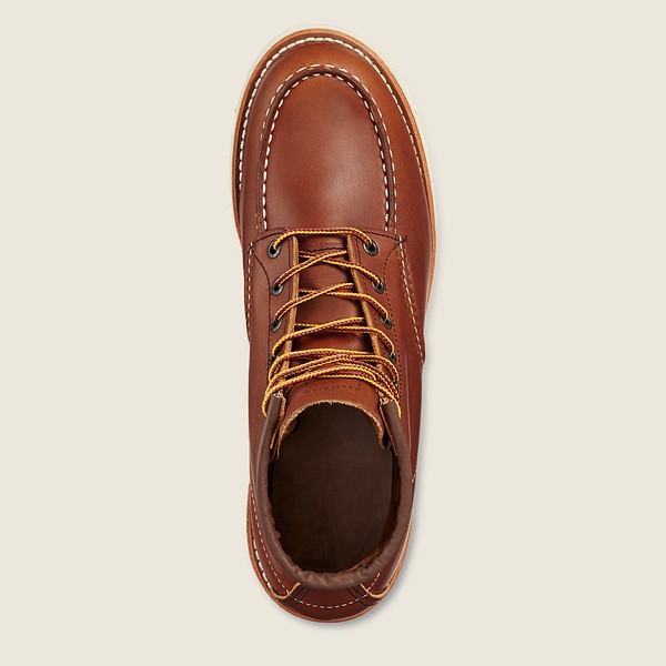 Work Støvler Herre - Red Wing Traction Tred - 6-Inch Soft Toe - Brune - PRATEN-906